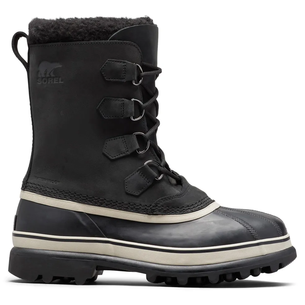 Sorel Caribou snowboots heren black dark stone