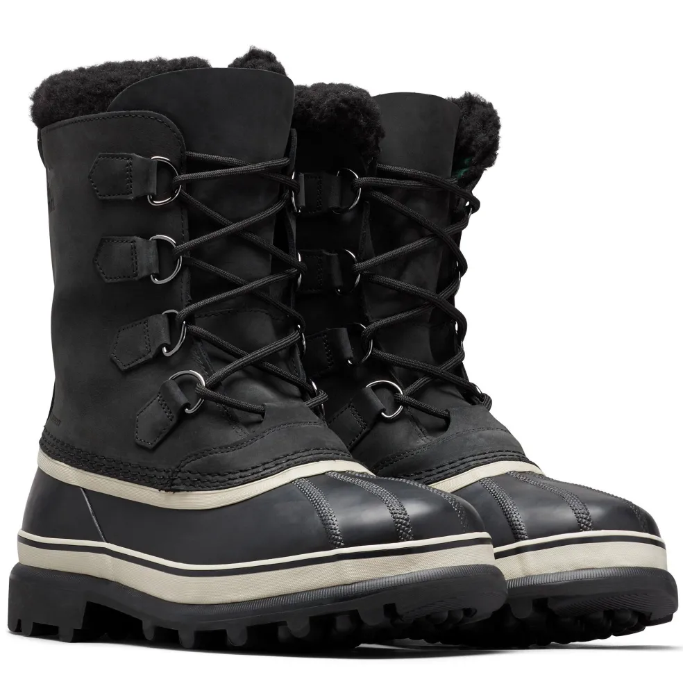 Sorel Caribou snowboots heren black dark stone