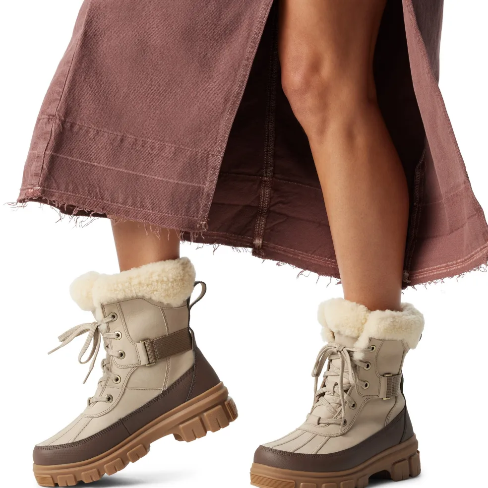 Sorel Torino V snowboots dames omega taupe gum