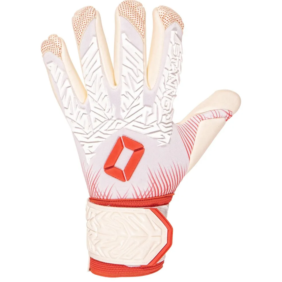Stanno Ultimate Grip IV Goalkeeper keepershandschoenen white red