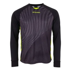 Stanno Vortex keepersshirt heren black neon yellow