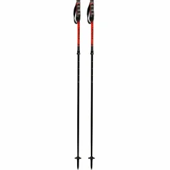 Stöckli Carbon Race WRT Vario skistokken black red -  110 - 135 cm