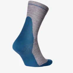 STOX Energy Socks  Merino Hiking wandel compressiesokken dames silver grey teal