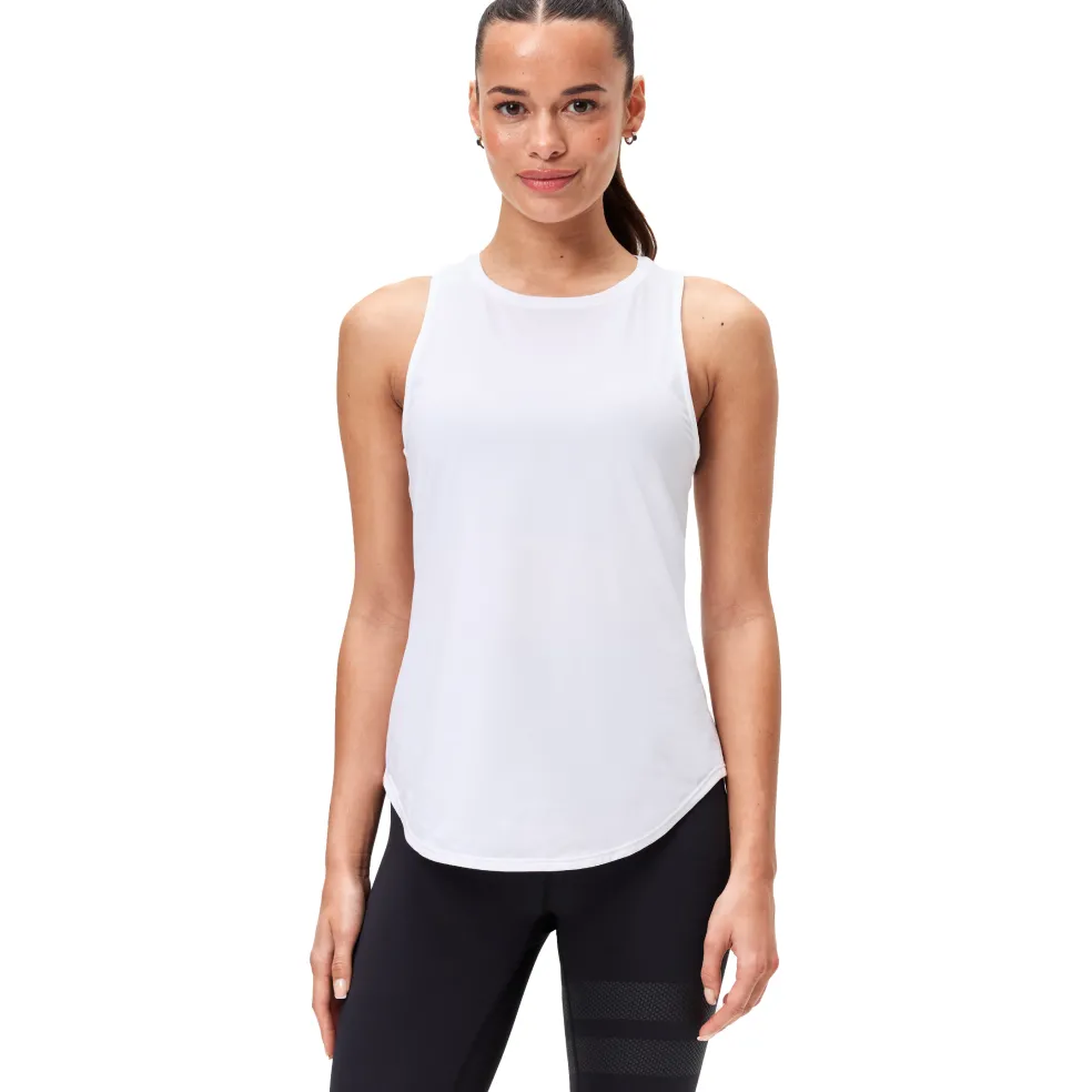 Stronger Airy Racerback tanktop dames white - M