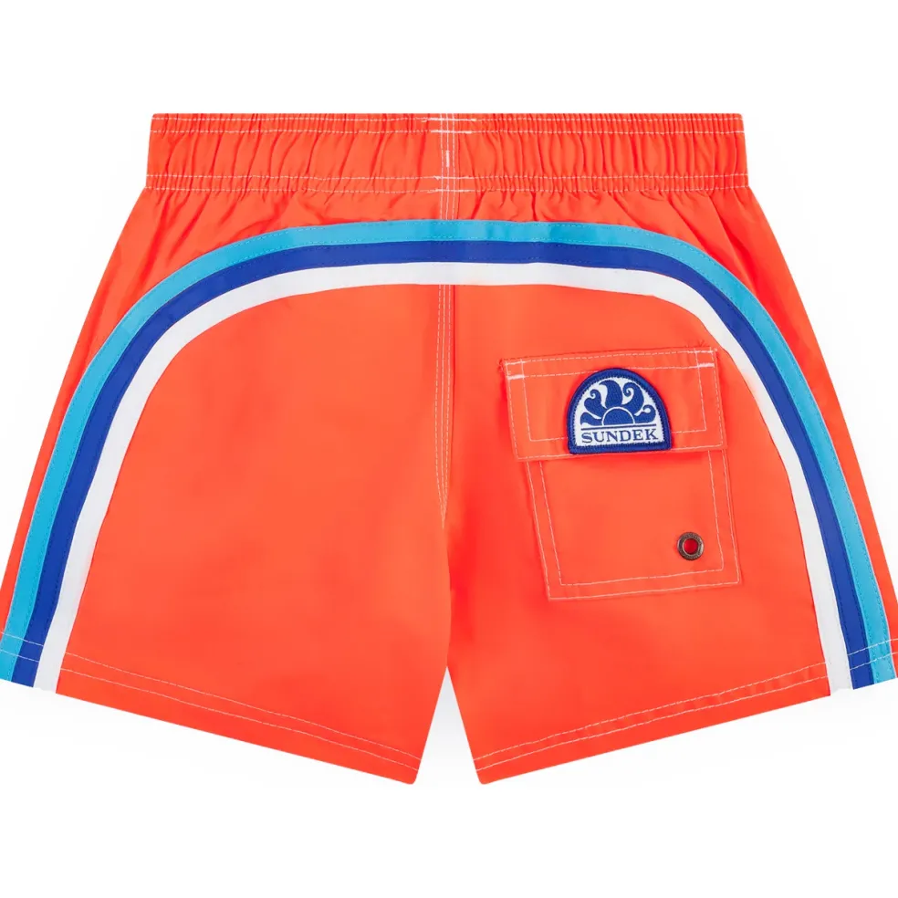 Sundek B504BDTA100 zwembroek junior fluo orange