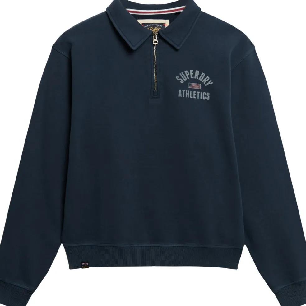 Superdry Athletic Essentials sweater dames eclipse navy