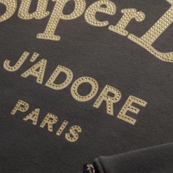 Superdry Brand Mark sweater dames vintage black