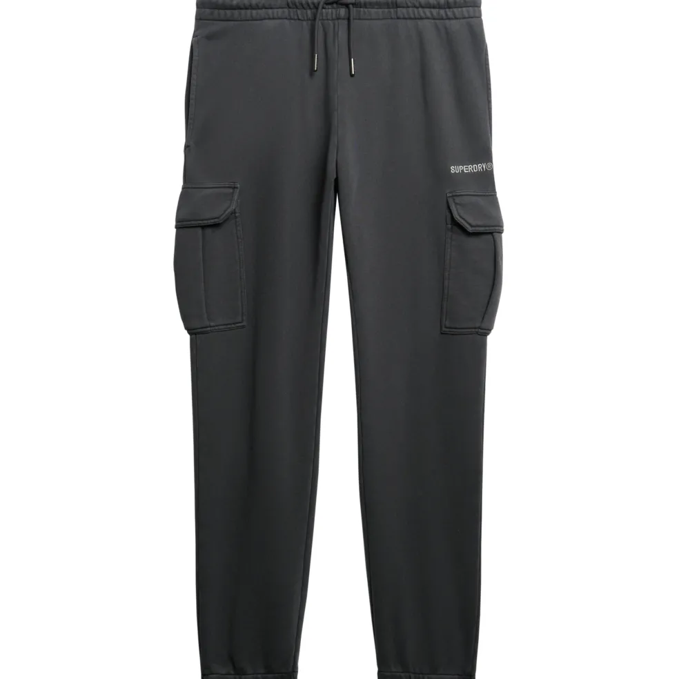 Superdry Cargo joggingbroek heren washed black