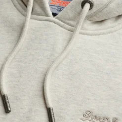 Superdry Essential hoodie heren straw grey