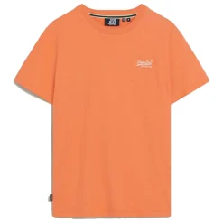 Superdry Essential Logo shirt heren sunburst coral