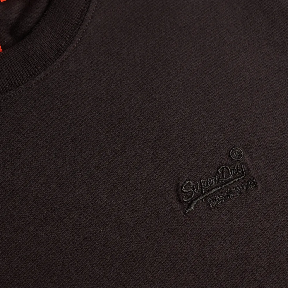 Superdry Essential shirt heren carbon black