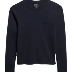 Superdry Essential sweater dames eclipse navy