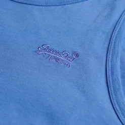 Superdry Essential tanktop heren chambray blue