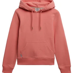 Superdry Essentials hoodie dames lantana pink