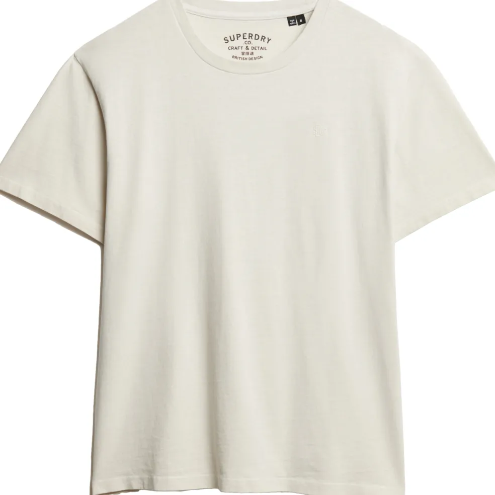 Superdry Essentials shirt heren silver birch