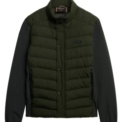Superdry Storm Popper Softshell winterjas heren olive  green