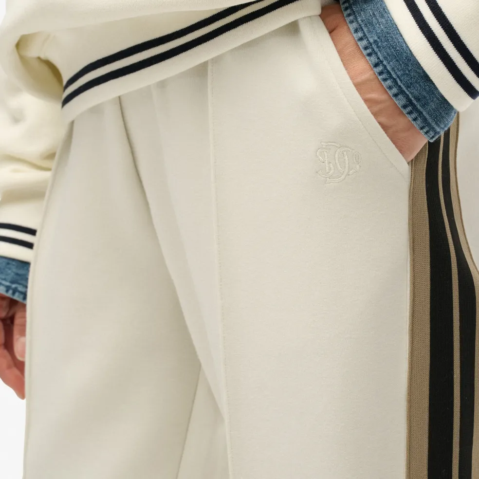 Superdry Studios Stripe joggingbroek dames off white