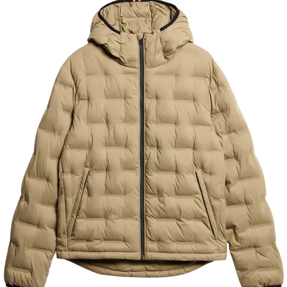 Superdry winterjas heren canyon sand brown