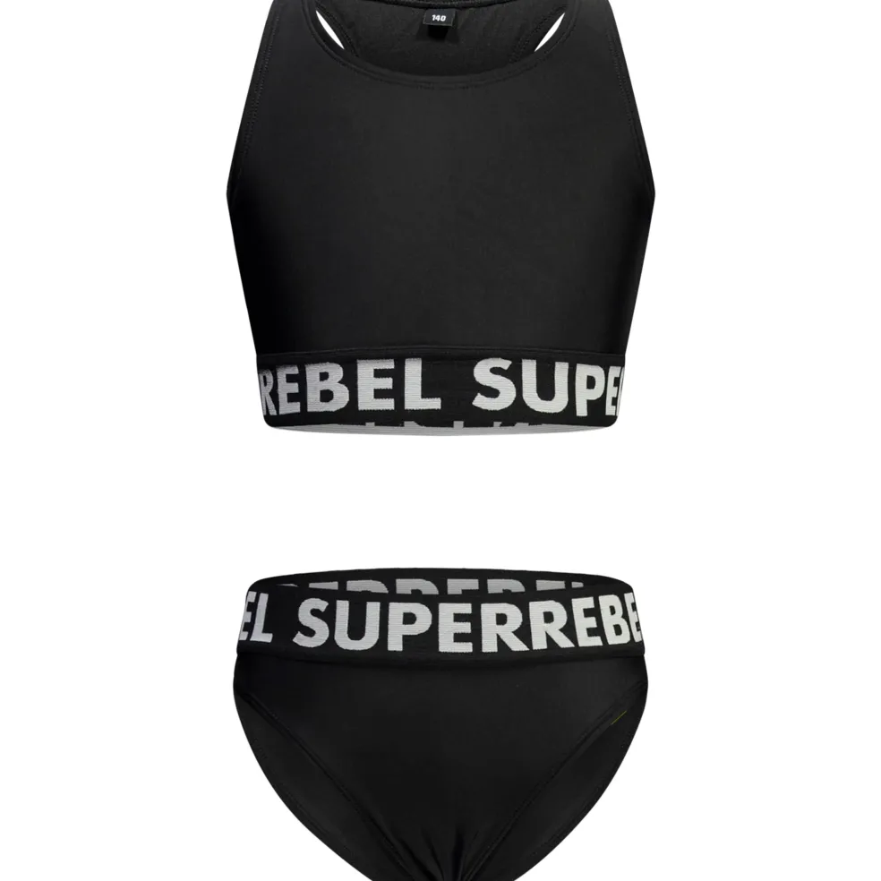 SuperRebel Carmel bikini junior black