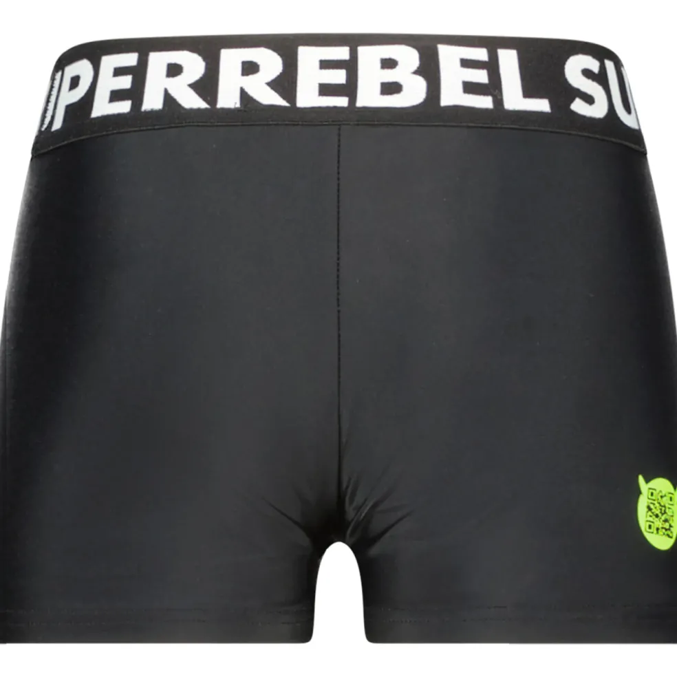 SuperRebel Diablo zwemboxer junior black