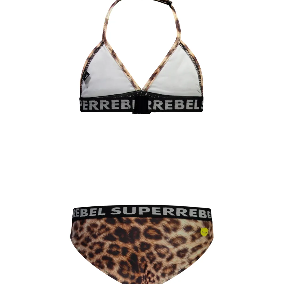 SuperRebel Isla bikini junior leopard