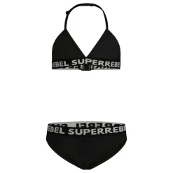 SuperRebel Isla triangle bikini junior black