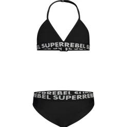 SuperRebel Isla Triangle bikini junior zwart