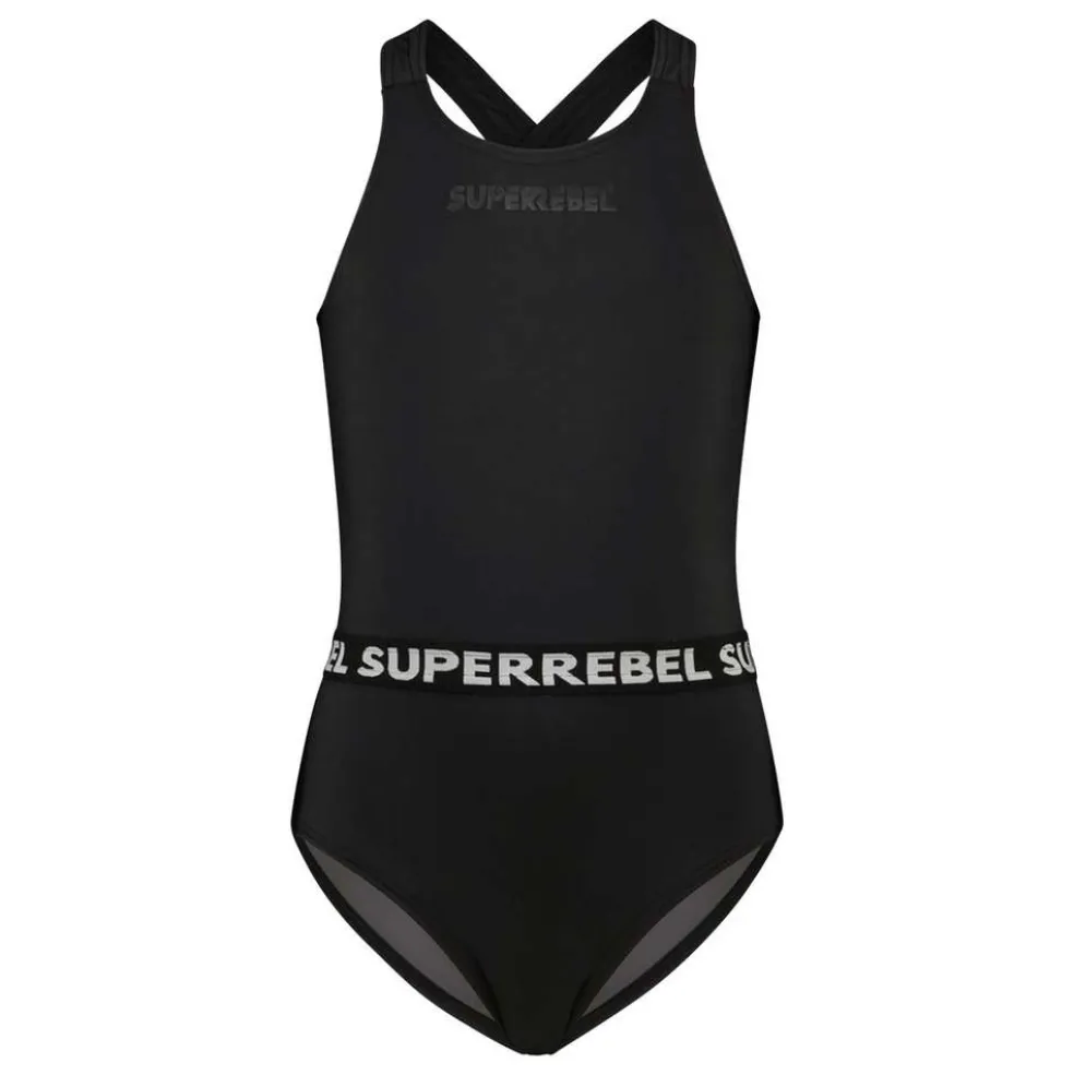 SuperRebel Pisa badpak junior black