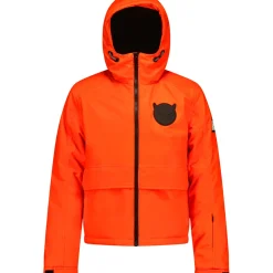 SuperRebel SPACE winterjas junior neon orange