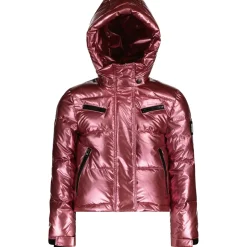 SuperRebel SPICY winterjas junior pink metallic