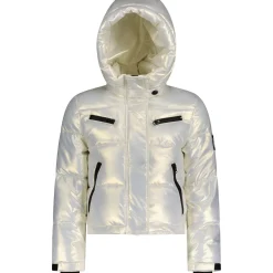 SuperRebel SPICY winterjas junior winter white