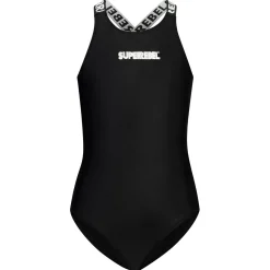 SuperRebel Venice badpak junior black white