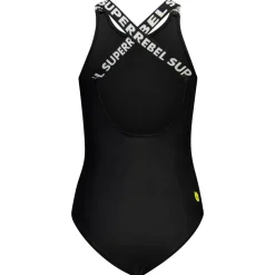 SuperRebel Venice badpak junior black white