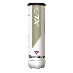 Tecnifibre XLD tennisballen 4-pack geel