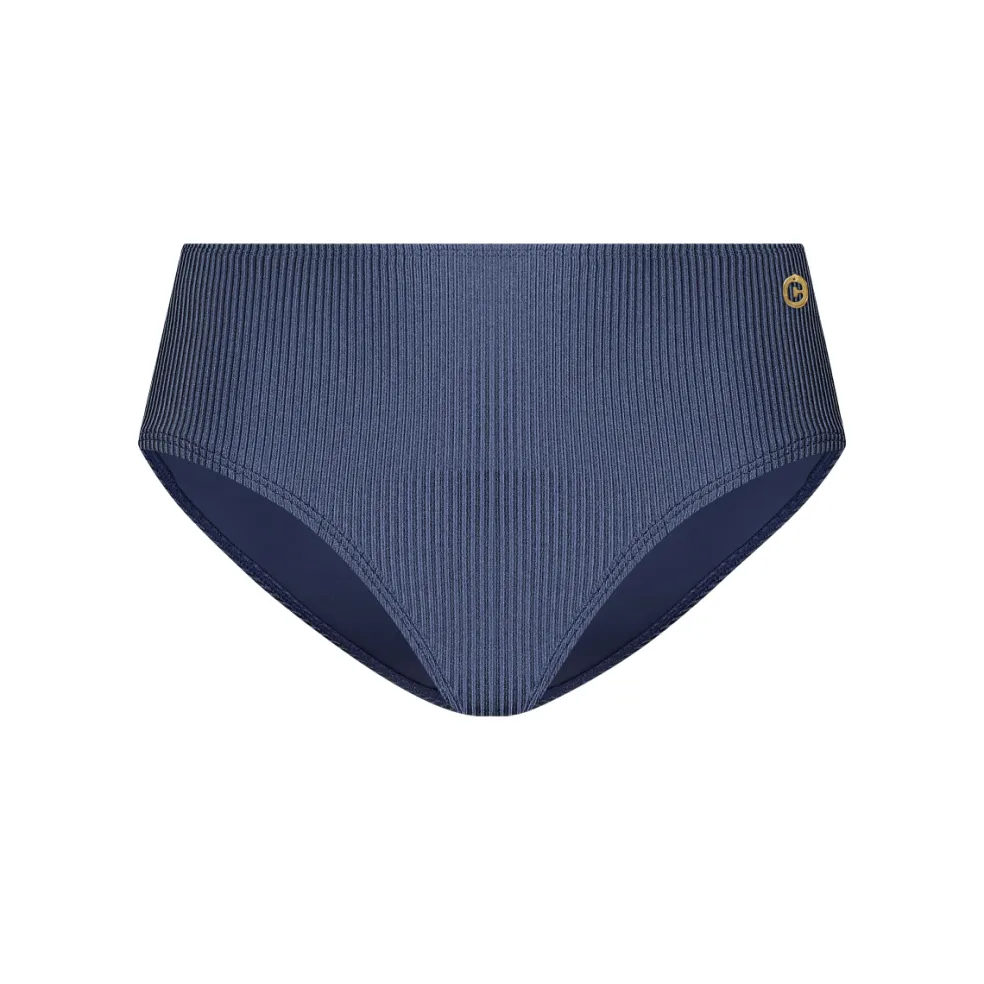 Ten Cate Beach Midi bikini broekje dames shiny indigo