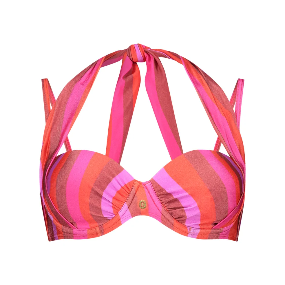 Ten Cate Beach Multiway bikini top dames shiny wave