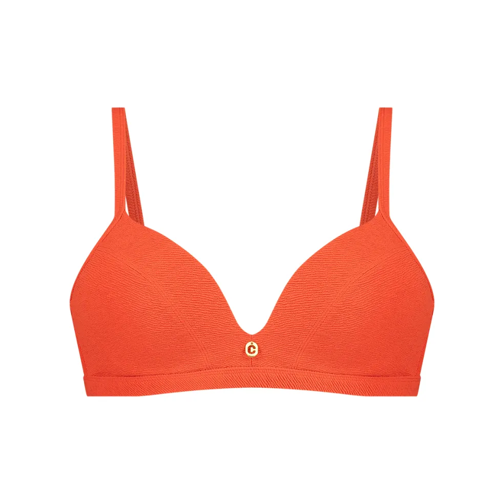 Ten Cate Beach Triangle bikini top dames summer red