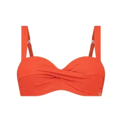 Ten Cate Beach Twisted bikini top dames summer red
