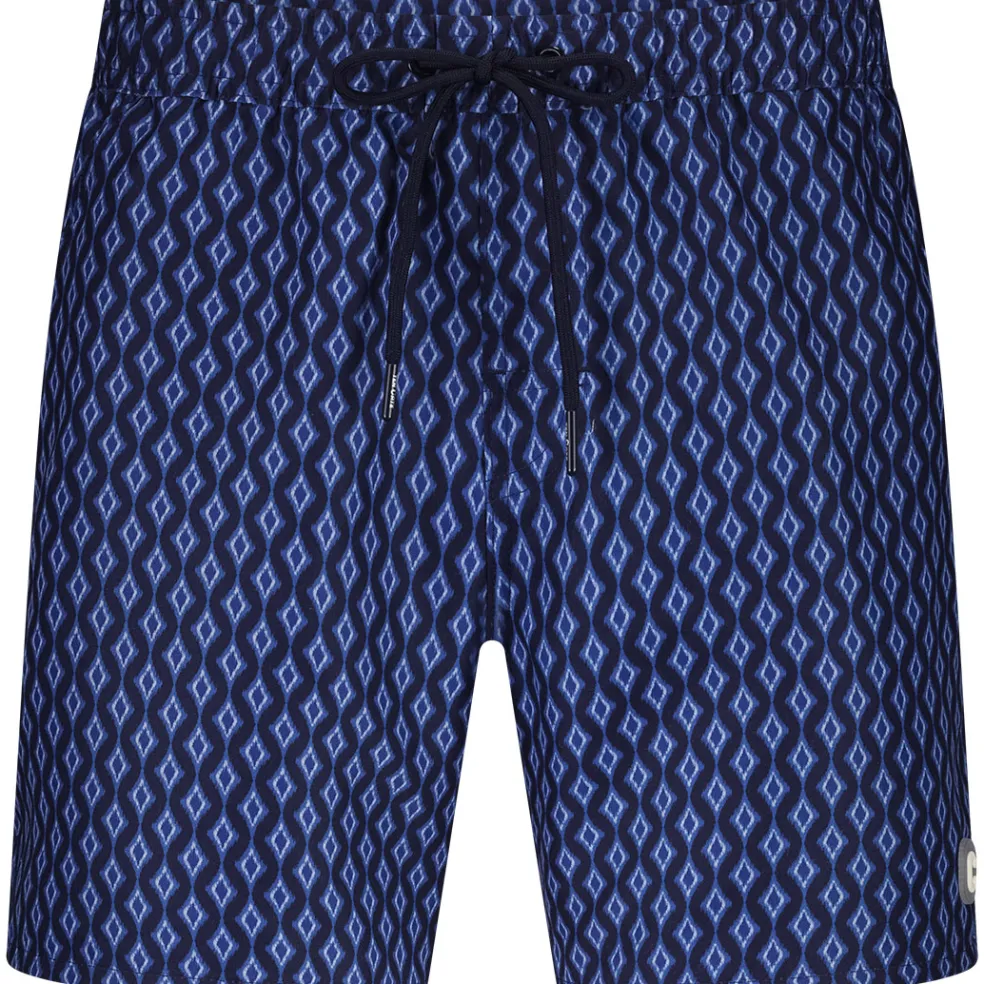 Ten Cate Beach Zwembroek heren navy ikat