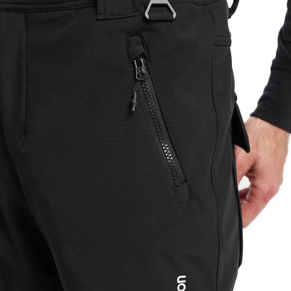 Tenson Cygnus softshell skibroek heren black