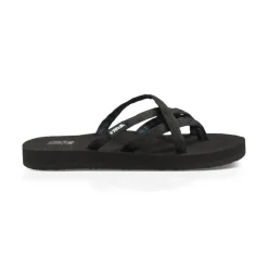 Teva Olowahu slippers dames mix black on black
