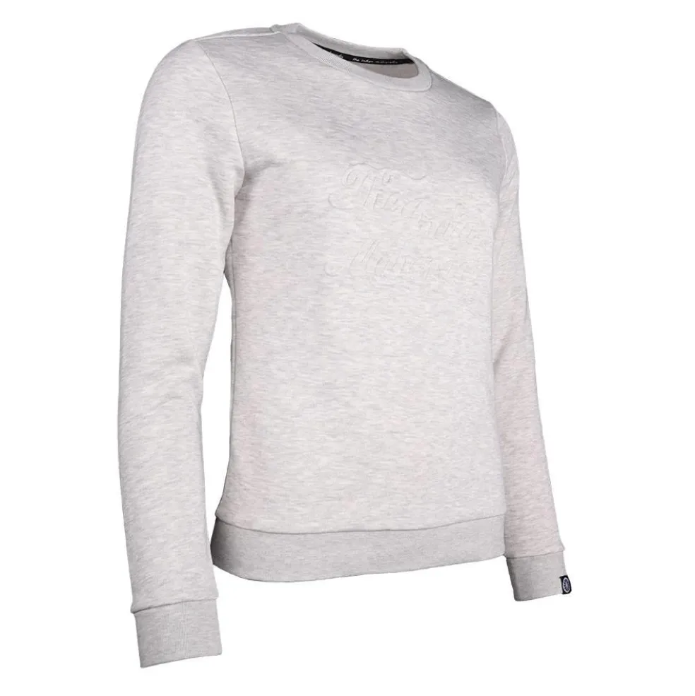 The Indian Maharadja Crew Emboss hockeytrui dames grey