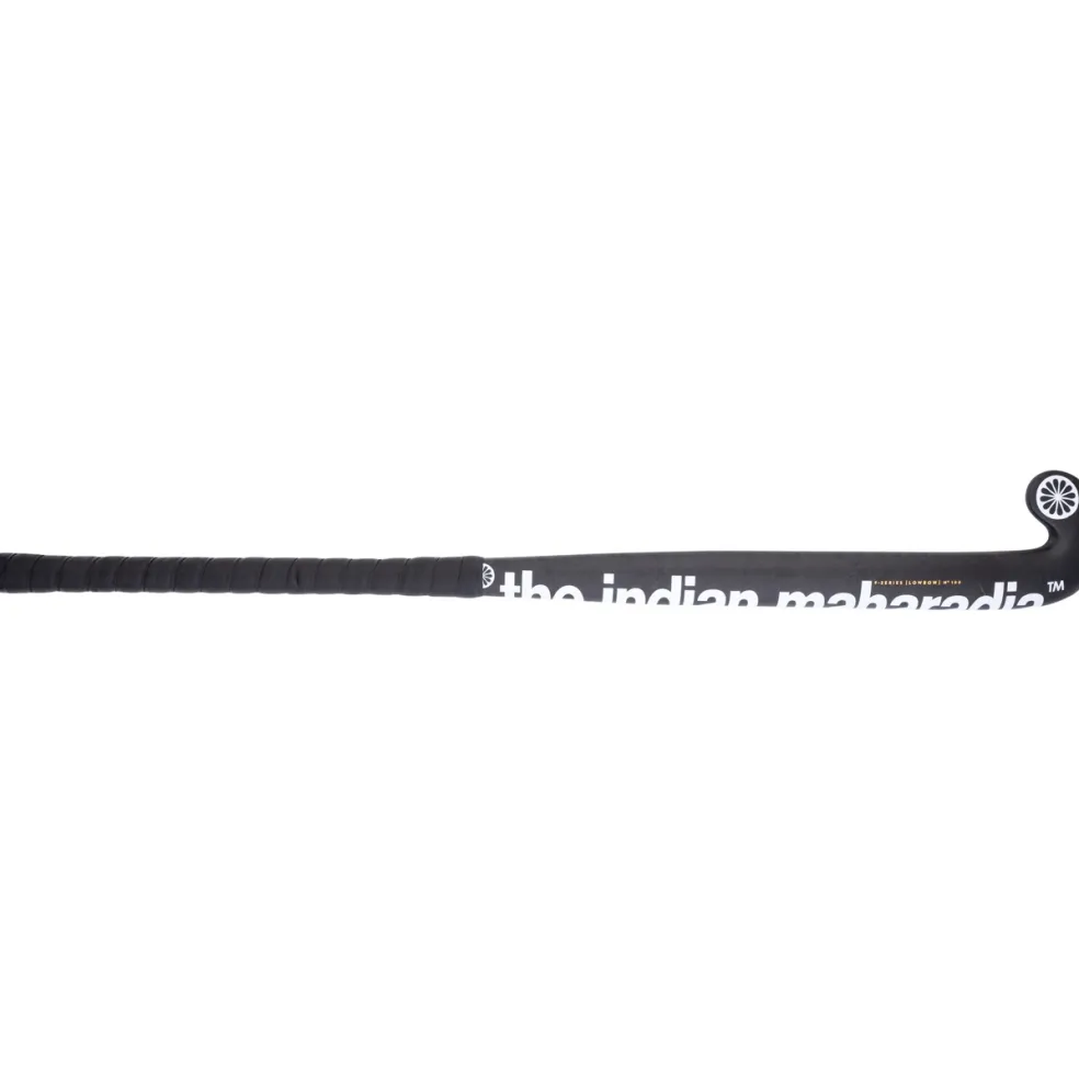 The Indian Maharadja F-100 Low Bow hockeystick black white
