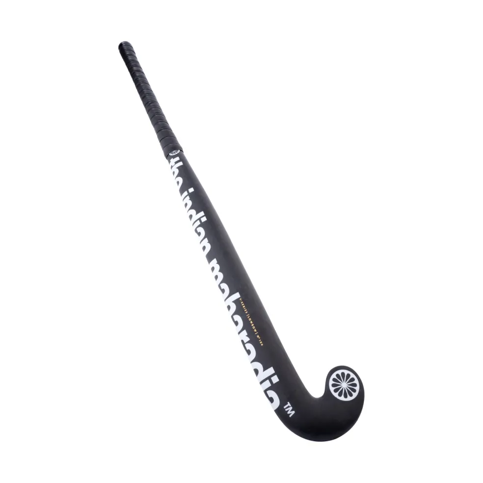 The Indian Maharadja F-100 Low Bow hockeystick black white