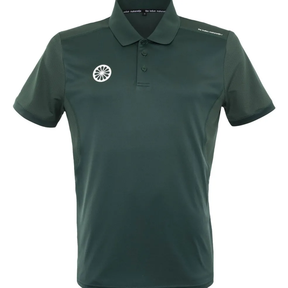 The Indian Maharadja Jaipur Performance Polo hockeyshirt junior green