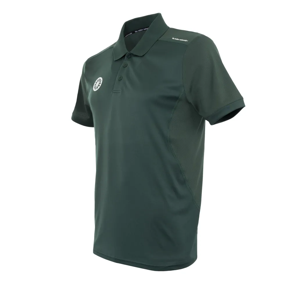 The Indian Maharadja Jaipur Performance Polo hockeyshirt junior green