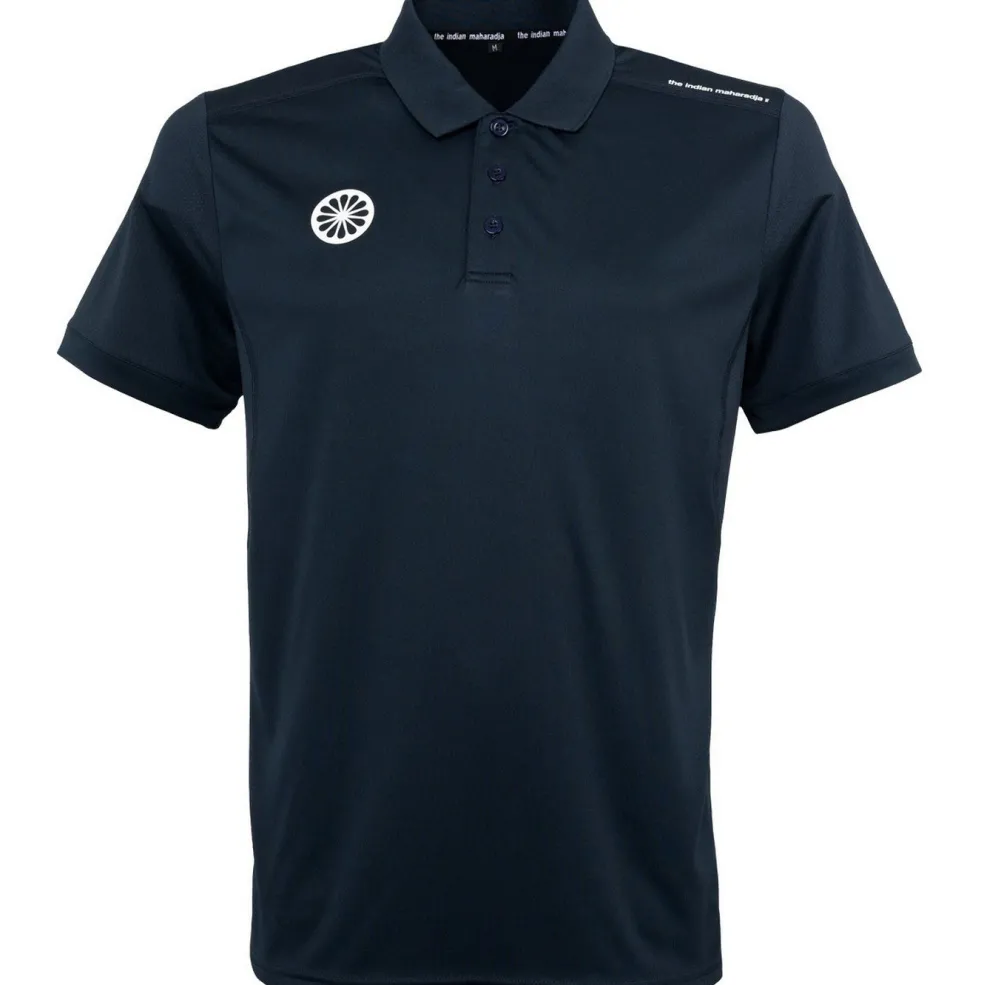 The Indian Maharadja Jaipur Performance Polo hockeyshirt junior navy