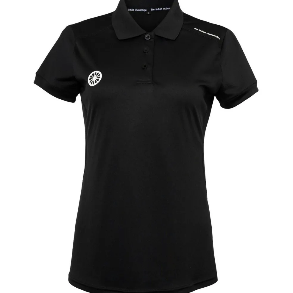 The Indian Maharadja Jaipur Performance Girls Polo hockeyshirt junior black