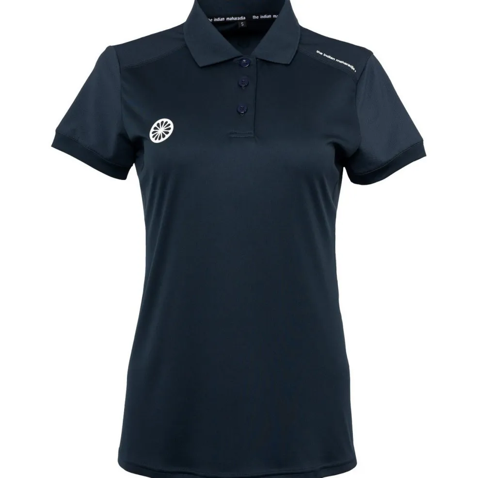The Indian Maharadja Jaipur Performance Polo hockeyshirt dames navy
