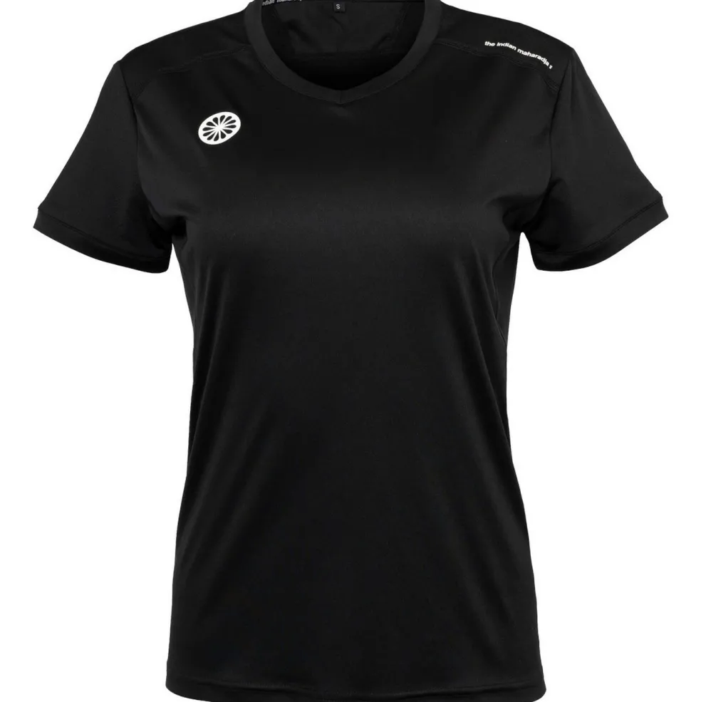 The Indian Maharadja Jaipur Performance Girls hockeyshirt junior black